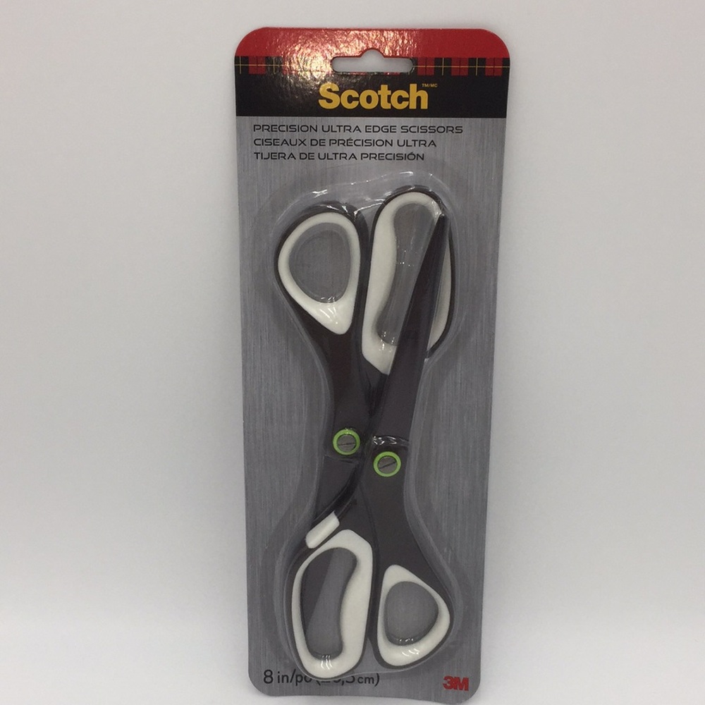 2 Pack Scotch 3M Precision Ultra Edge Scissors 8”